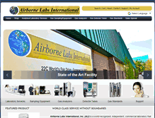 Tablet Screenshot of airbornelabs.com